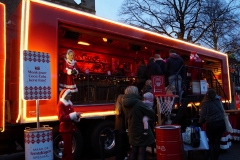 Kerstman Coca-cola Kersttruck tour