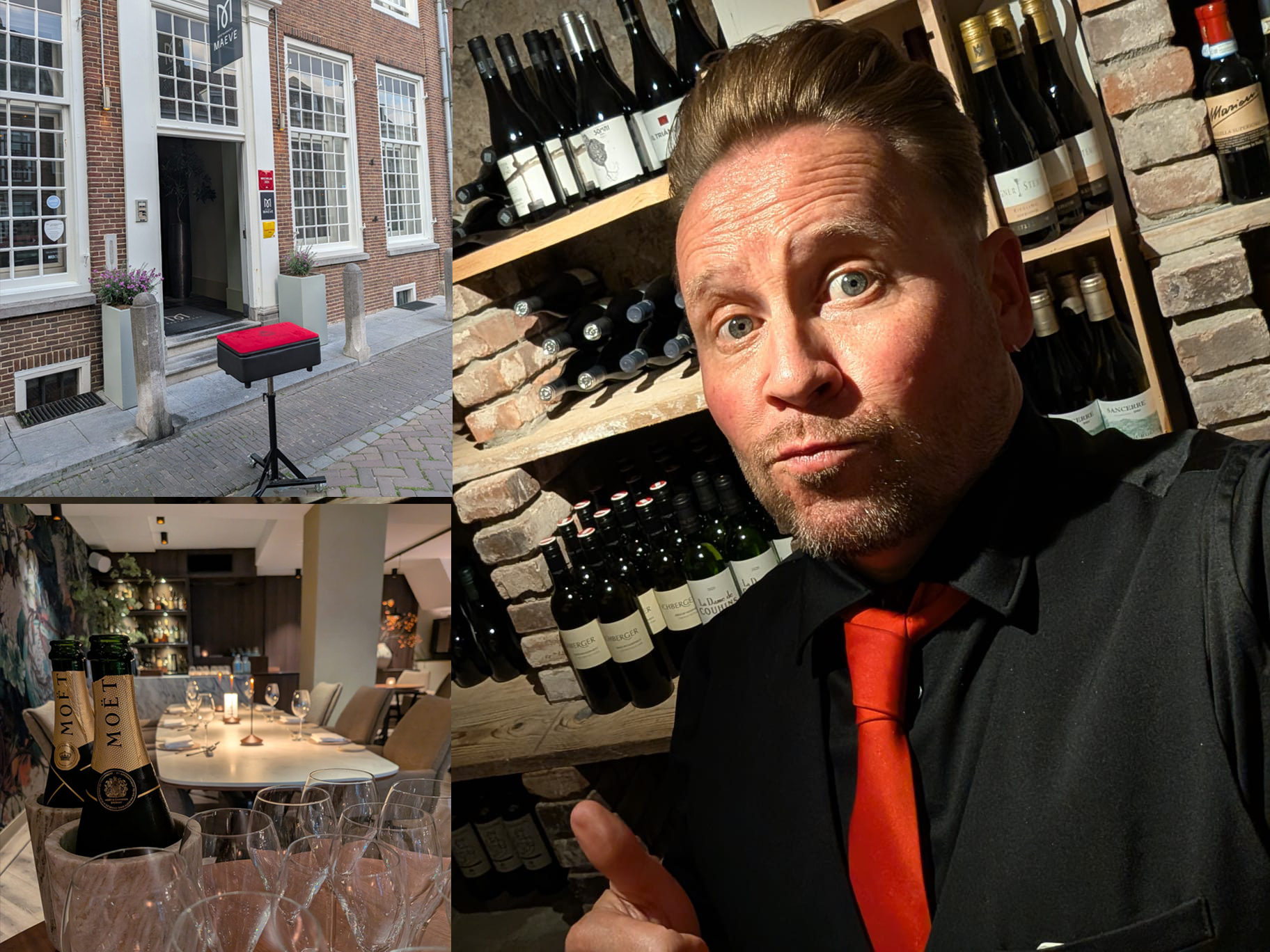 Goochelaar Michael bij Restaurant Maeve